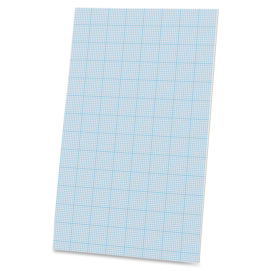 Ampad Graph Pad 40 Sheets Glue 20 Lb Basis Weight Legal 8 1 2 X 14 Sheet Size White Paper Chipboard Backing 1 Pad Lighthouse Office Supply