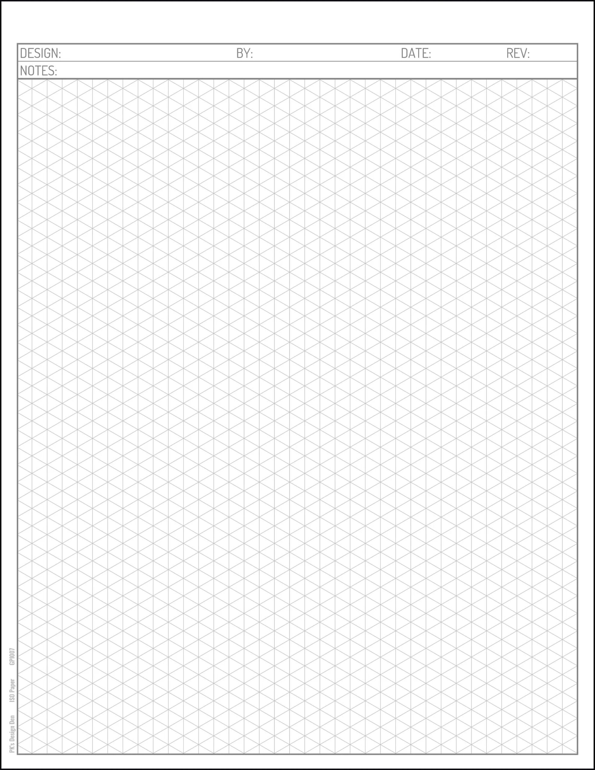 Architect Book Isometric Graph Paper Notebook For 3D Designer Math And Engineering Artists Grid