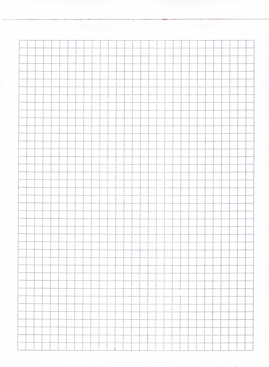 Printable Graph Paper 1/4 Inch 8.5x11