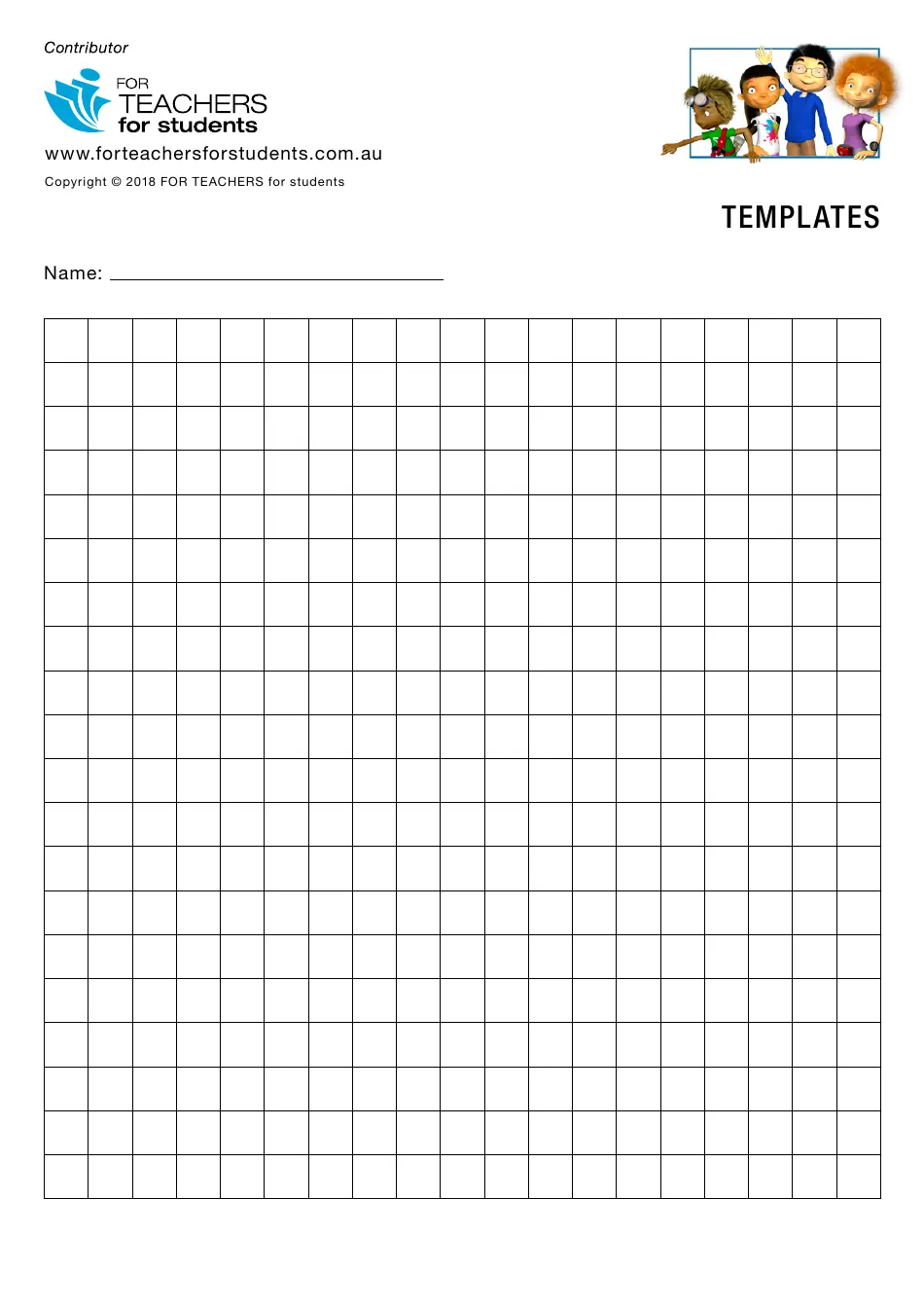 Centimeter Graph Paper Template For Teachers For Students Download Printable PDF Templateroller
