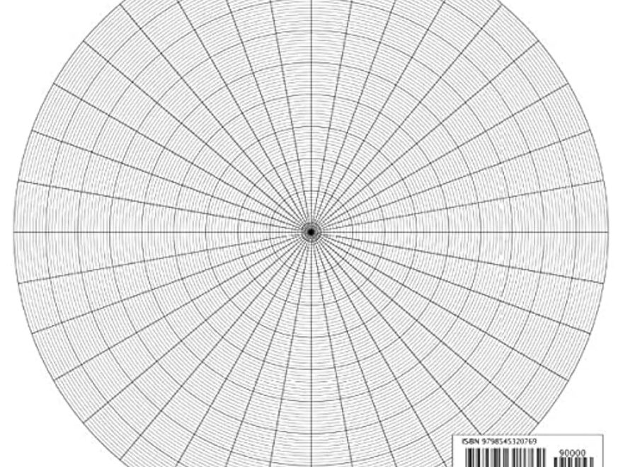 Circular Grid Graph Paper In Square Book Circular Centimeter Milimeter Paper For Technical Drawings In A Book For Drawing Fractals Spirographs Spheres And Mandala Heppke Kurt 9798545320769 Amazon Books