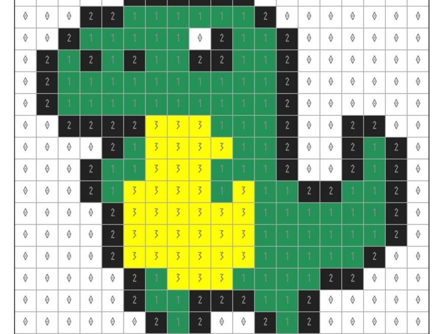 Color by number Grids Beeloo Printable Crafts And Activities For Kids