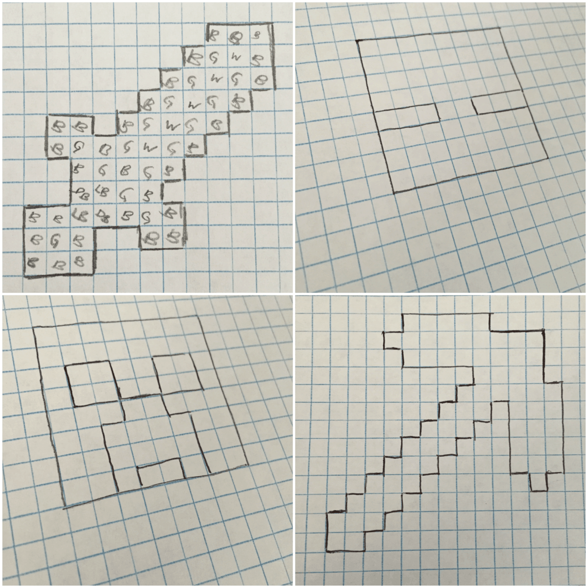 Printable Minecraft Graph Paper