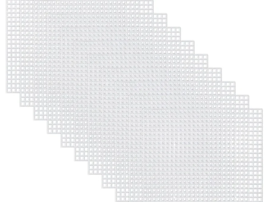 Darice Ultra Stiff Plastic Canvas 7 Count 12X18 Clear 082676356148 Worksheets Library