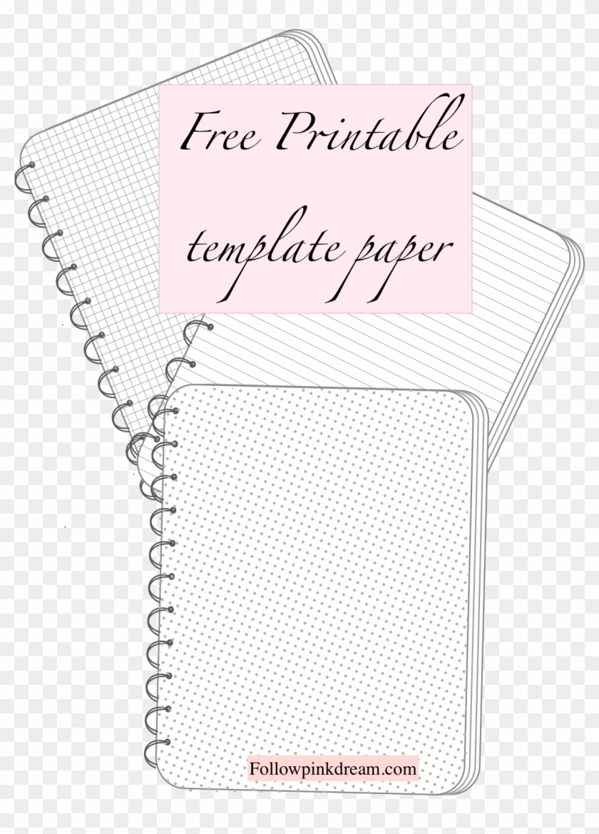 Dot Grid Lined Square Paper Printable Follow Pink Dream Handwriting HD Png Download 1230x1654 1432276 PngFind