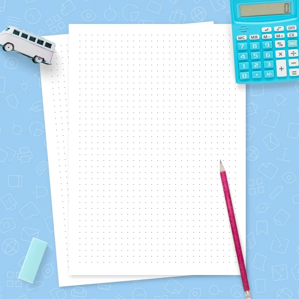 5mm Graph Paper A4 Printable
