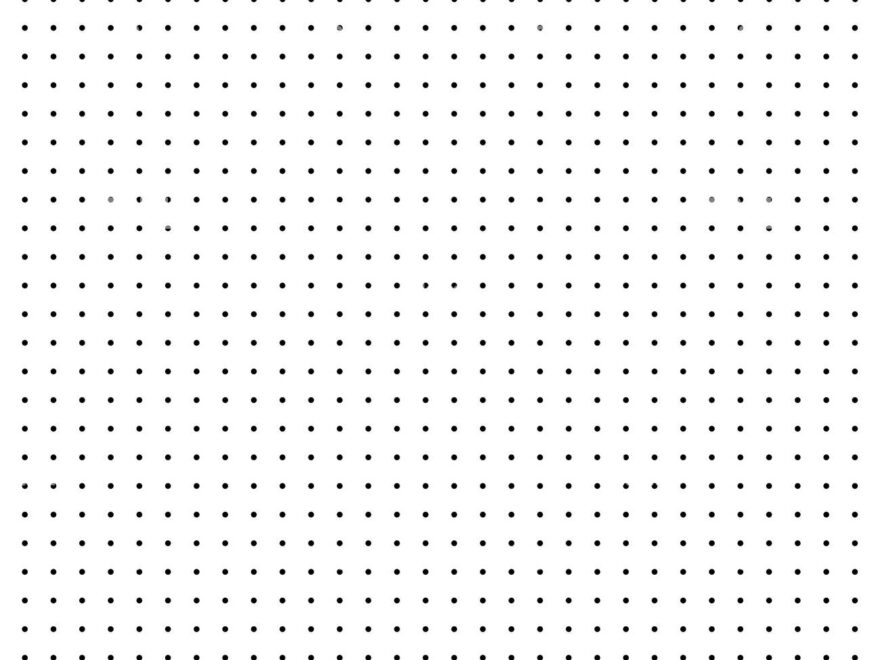 Dotted Graph Paper With Grid Polka Dot Pattern Geometric Texture For Calligraphy Drawing Or Writing Blank Sheet Of Note Paper School Notebook Stock Vector Image Art Alamy