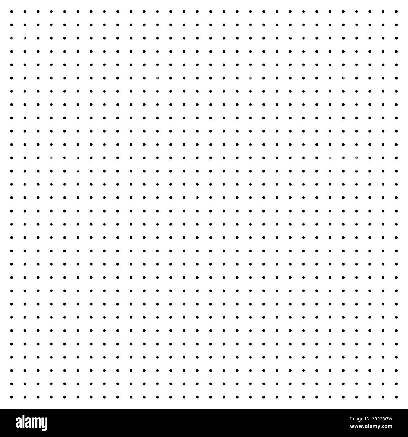 Dotted Graph Paper With Grid Polka Dot Pattern Geometric Texture For Calligraphy Drawing Or Writing Blank Sheet Of Note Paper School Notebook Stock Vector Image Art Alamy