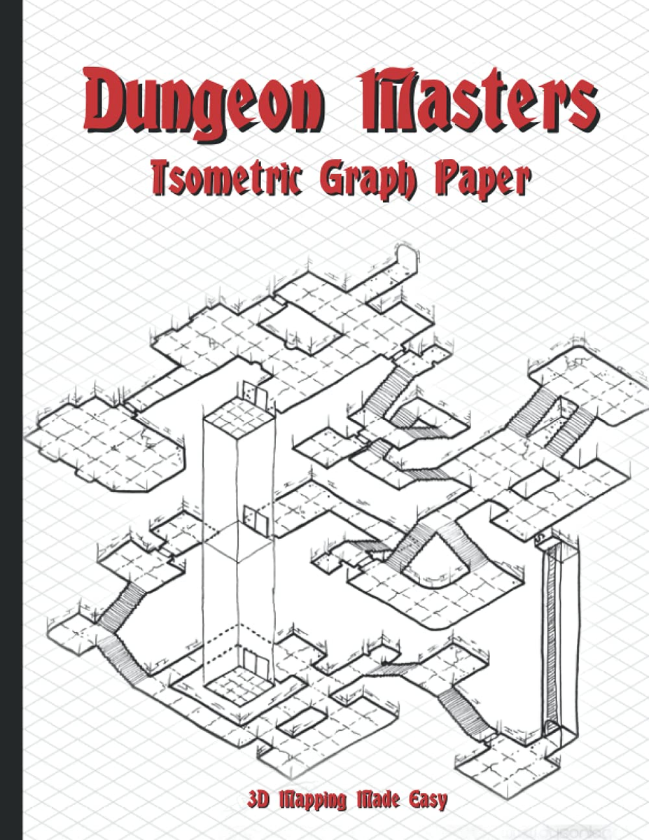 Dungeon Masters Isometric Graph Paper 3D Mapping Made Easy EBay Dungeon Masters Isometric Graph Paper 3D Mapping Made Easy EBay