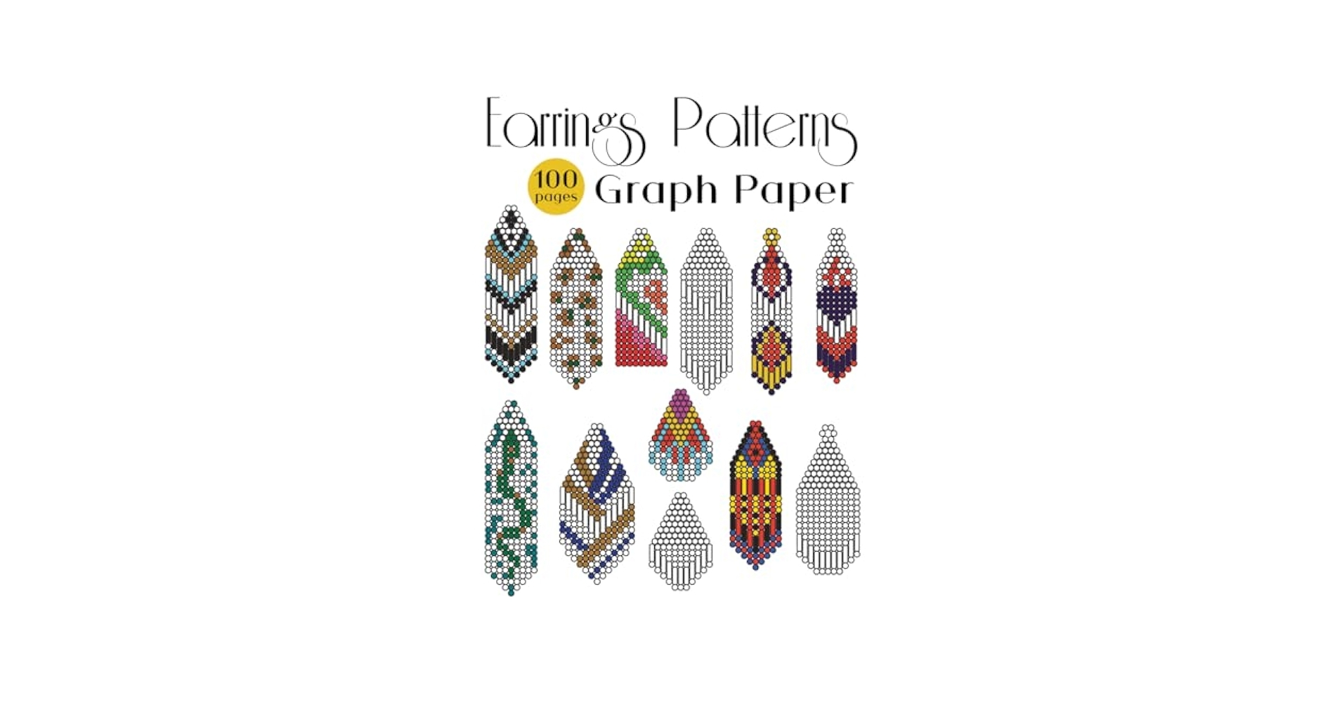 Earrings Patterns Graph Paper 12 Design Templates Seed Bead Craft Projects 100 Pages 8 5 X 11 Inches Create Your Own Earring Designs Corneiciuc Ina 9798376528419 Amazon Books Earrings Patterns Graph Paper 12 Design Templates Seed Bead Craft Projects 100 Pages 8 5 X 11 Inches Create Your Own Earring Designs Corneiciuc Ina 9798376528419 Amazon Books