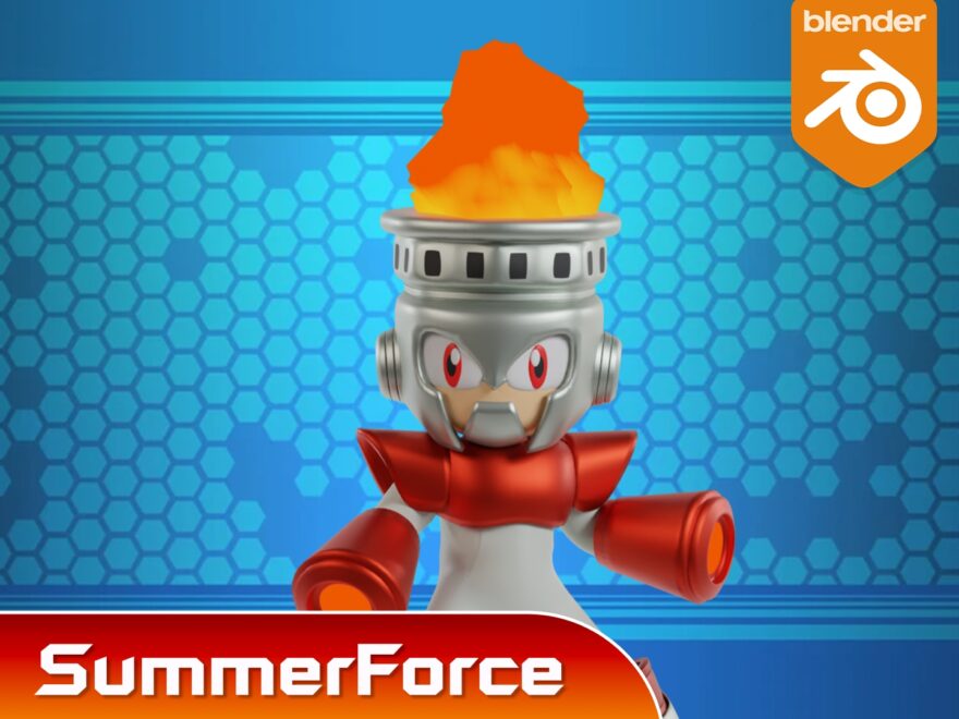 Fireman Megaman Powered Up STL File For 3D Printing Cults