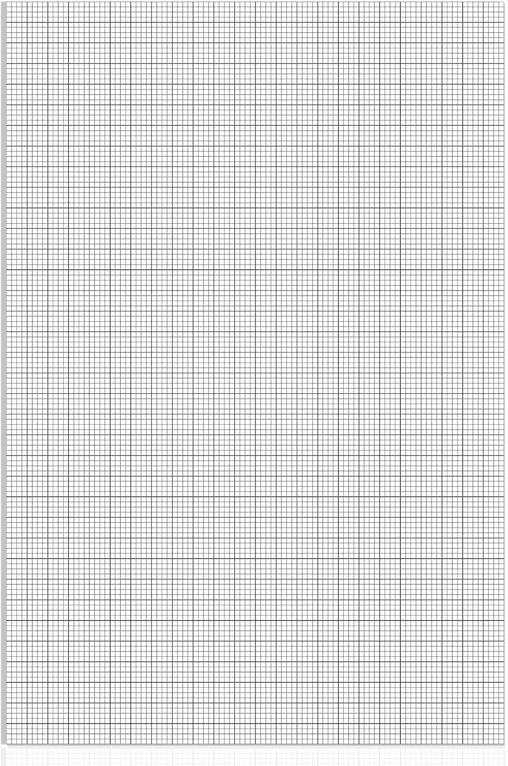 Flip Chart Paper Large Engineering Graph Paper 22 X 17 Grid Paper 50 Sheets 100 Pages 4 x4 Blue Giant Drafting Pad Sketching Graph Paper For Engineer Architect Designer Mathematician Draftsman Grid Paper