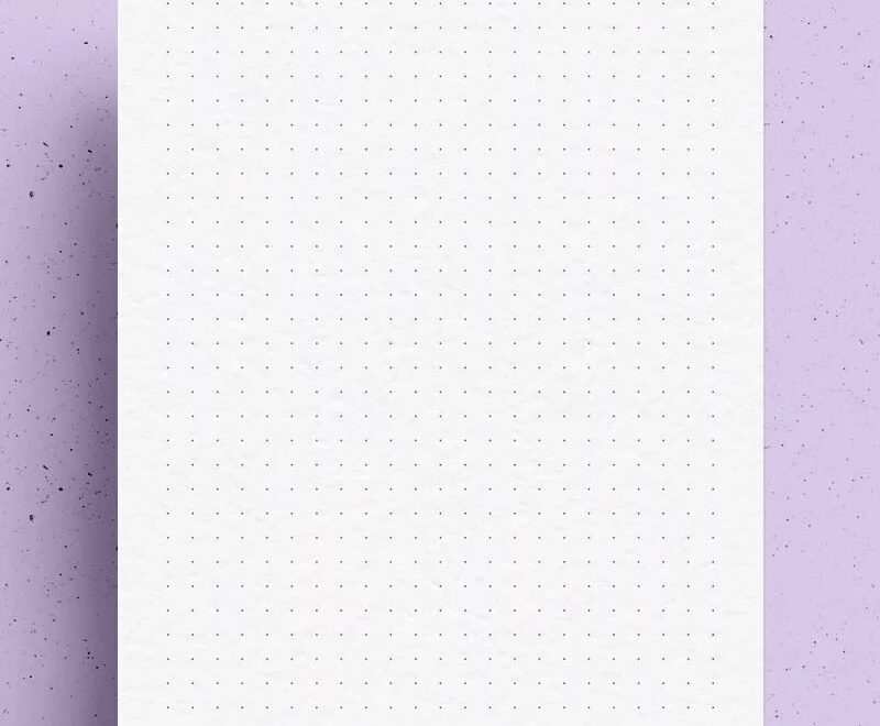 Free Dotted Grid Paper Printable With Two Sizes Crazy Laura