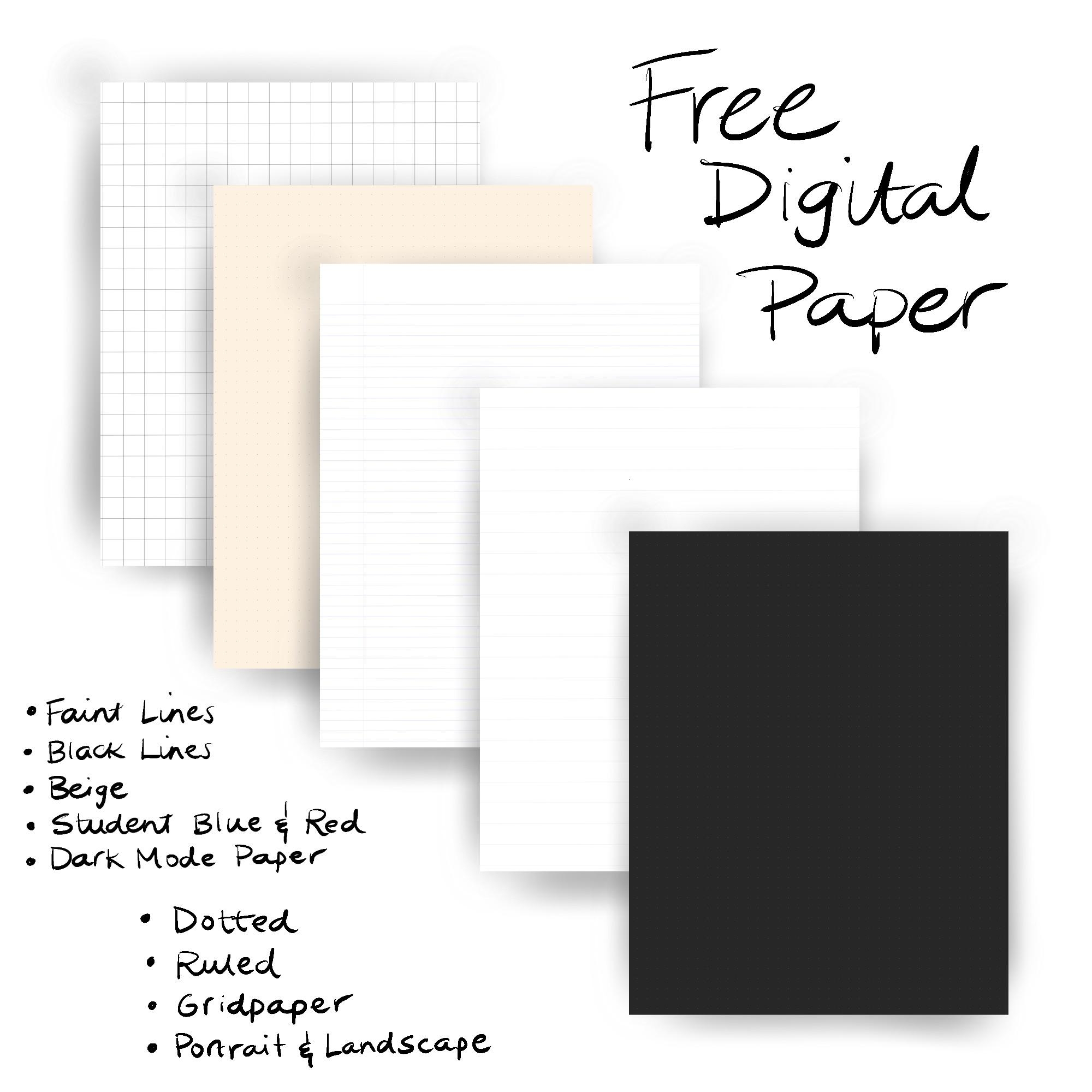 Free Printable Black Lines Graph Paper