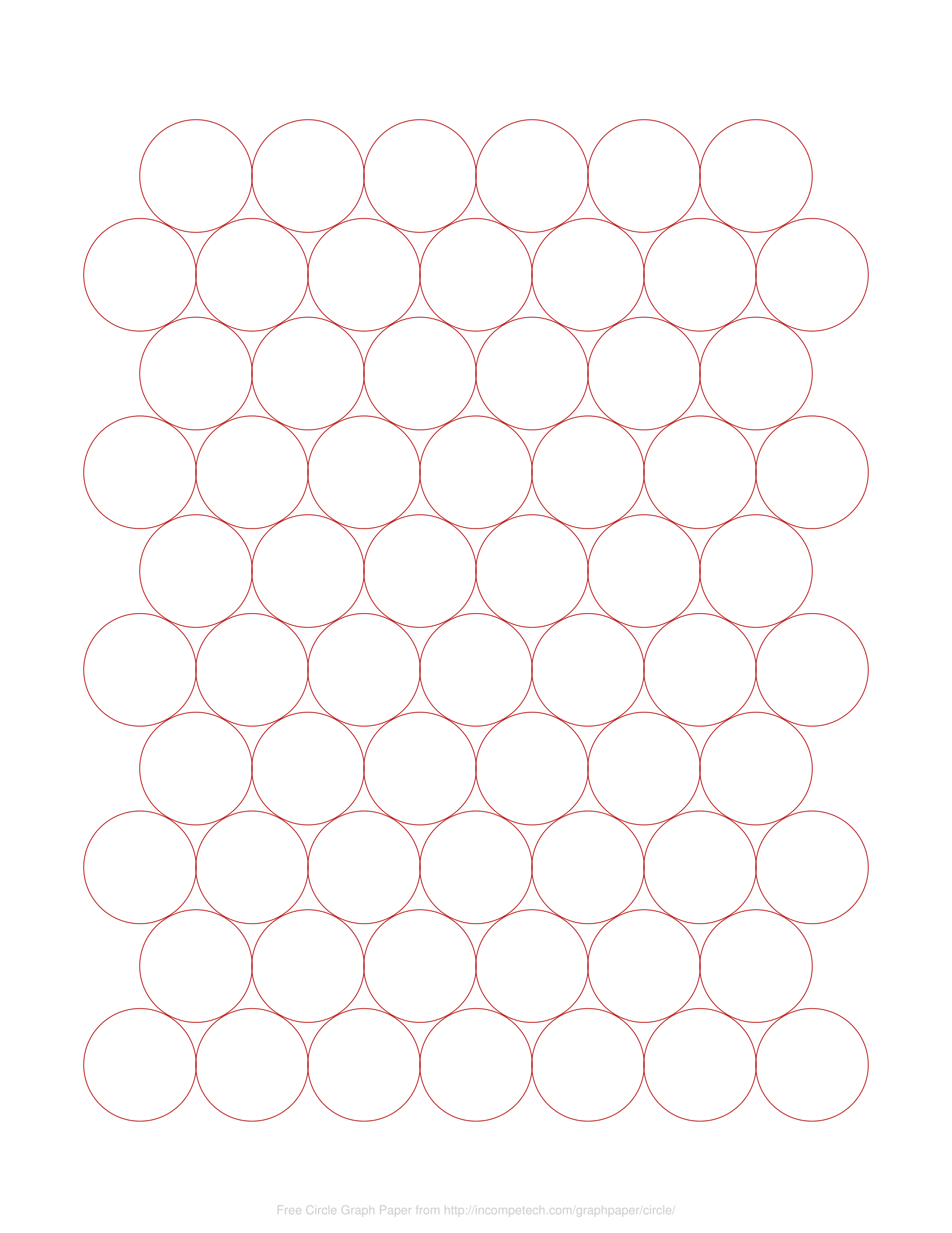 Round Graph Paper Printable