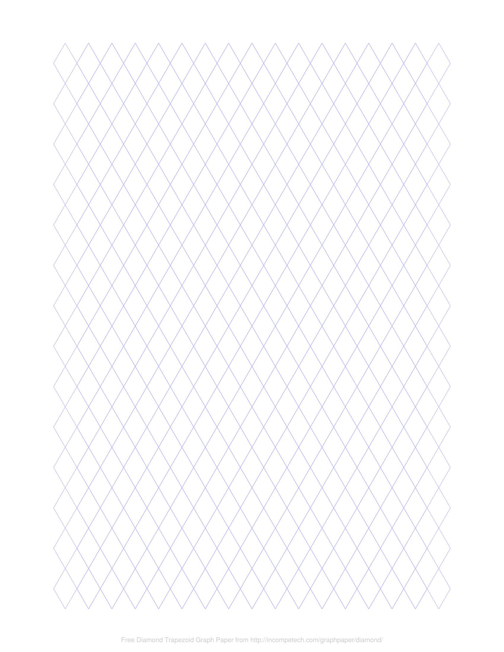 Free Online Graph Paper Diamond Trapezoid