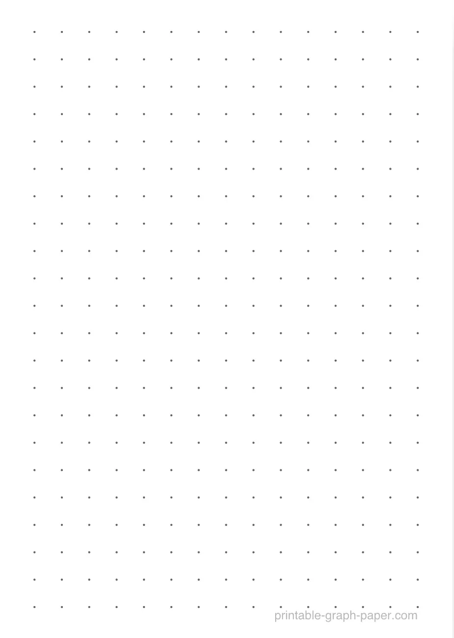Free Printable 1 4 Dot Paper Download And Print PDF