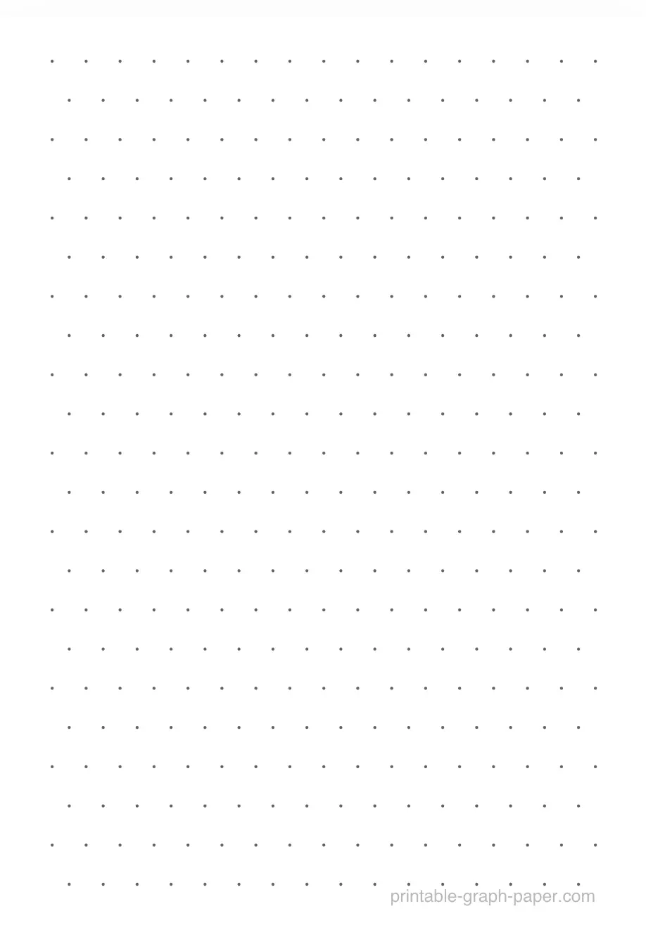 1/4 Graph Paper Free Printable