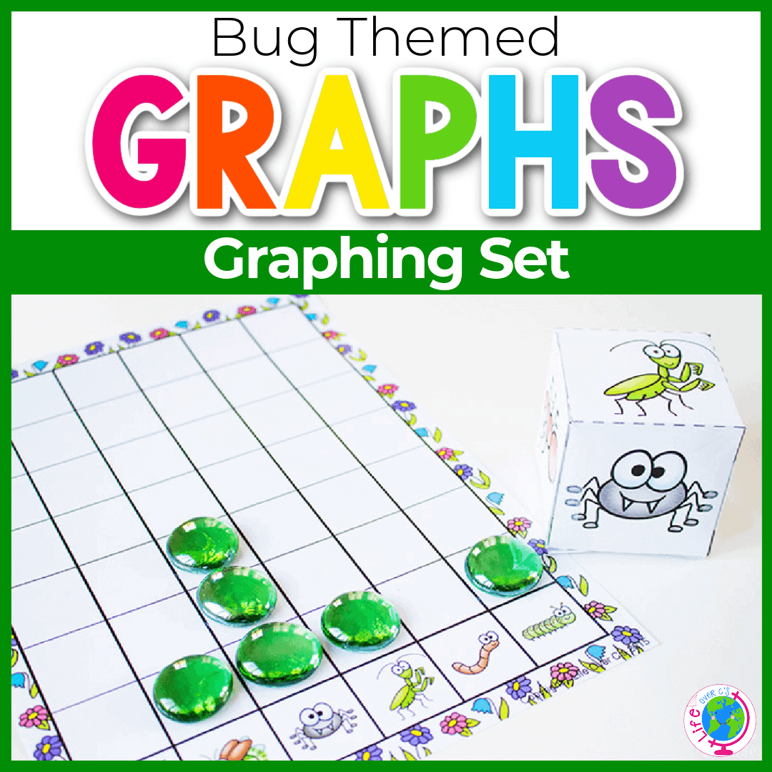 Free Printable Bug Graphing Dice Game Life Over C s
