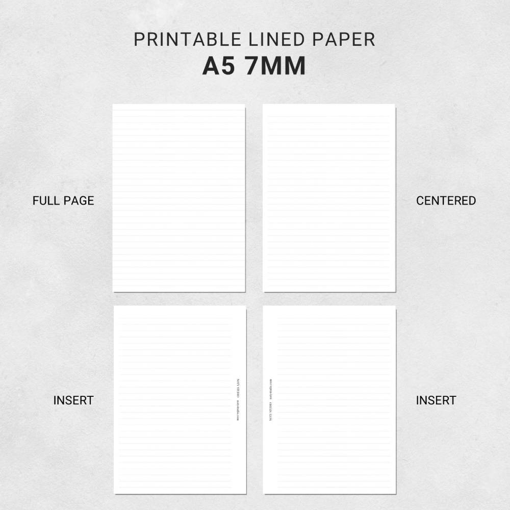 Free Printable Graph Lined Paper A4 A5 Letter Half Noty Studio Free Printable Graph Lined Paper A4 A5 Letter Half Noty Studio