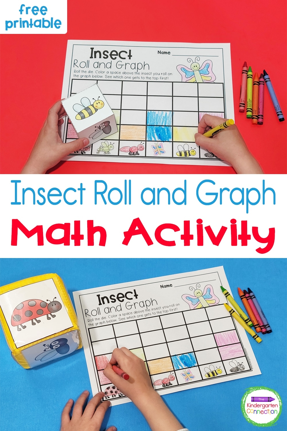 Free Printable Bug Graphing Paper Kindergarten