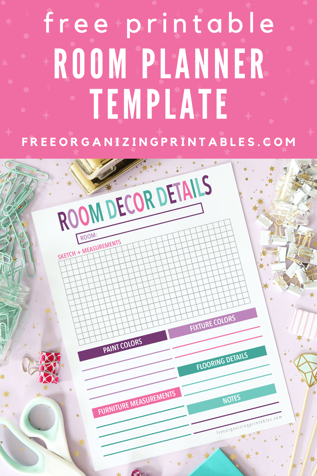 Free Room Planner Printable Free Organizing Printables Free Room Planner Printable Free Organizing Printables