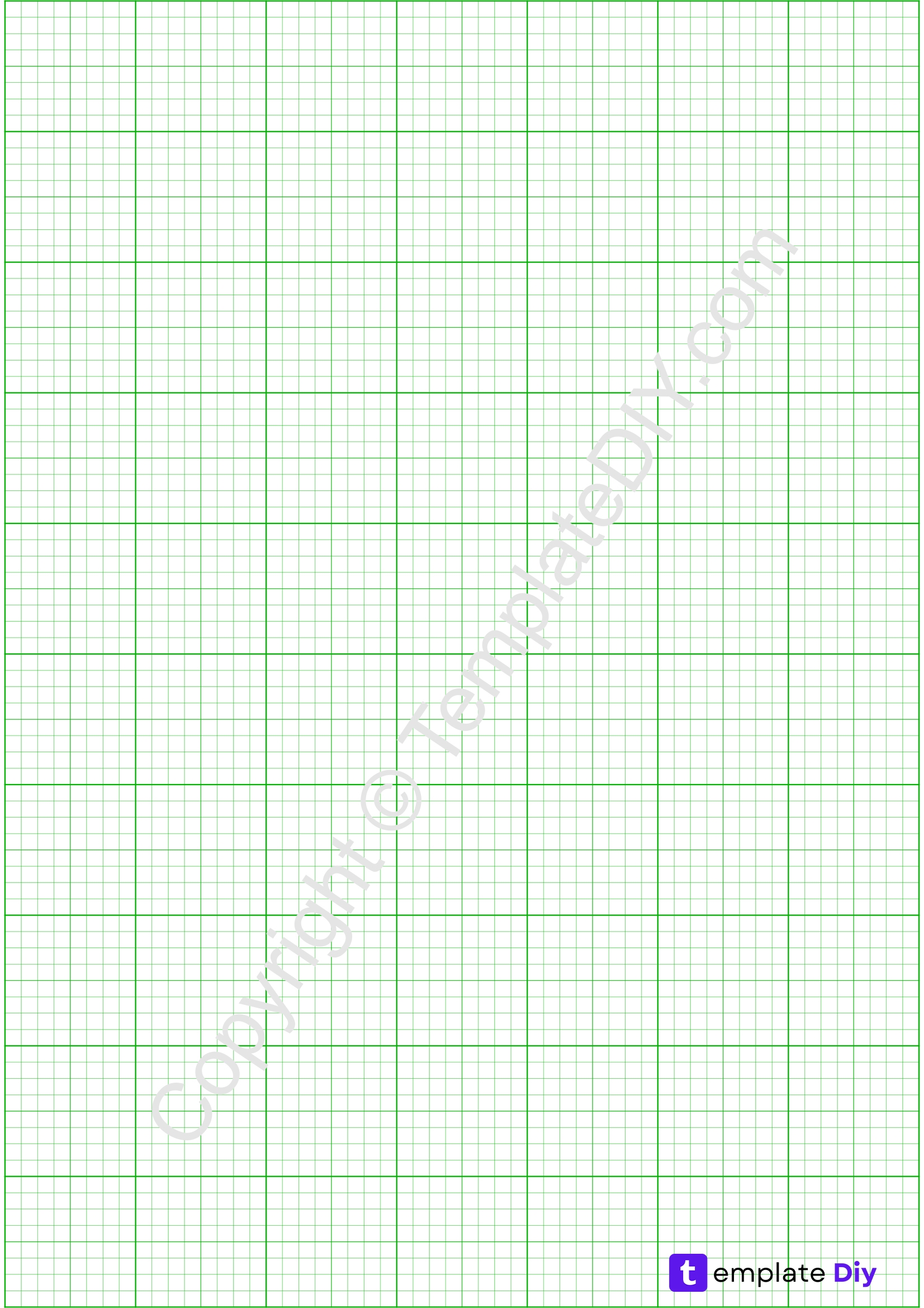 Full Page Graph Paper Grid Paper Template Printable PDF Full Page Graph Paper Grid Paper Template Printable PDF