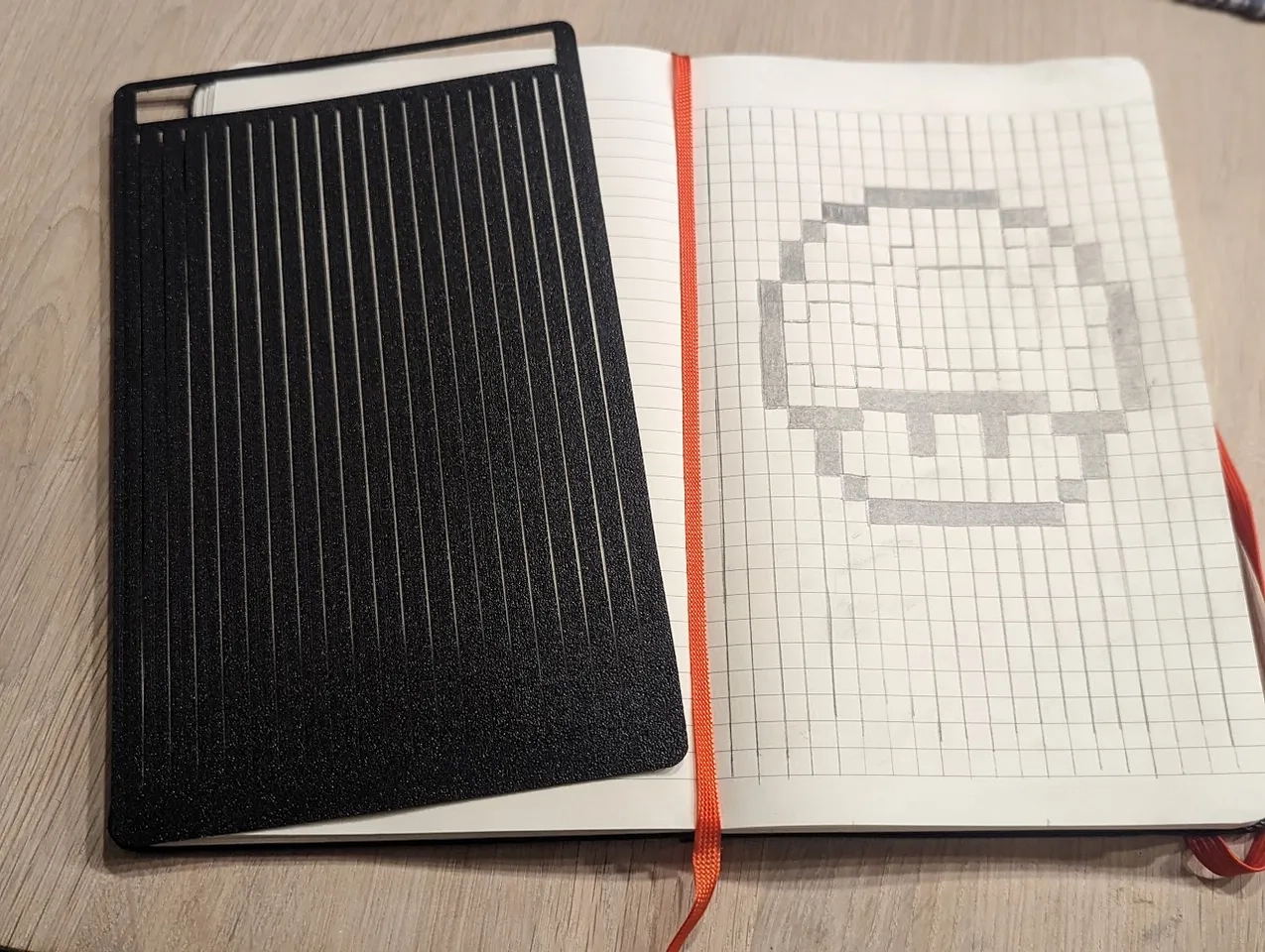 Graph grid Paper Stencil For Moleskine Notebooks By Anders Download Free STL Model Printables Graph grid Paper Stencil For Moleskine Notebooks By Anders Download Free STL Model Printables