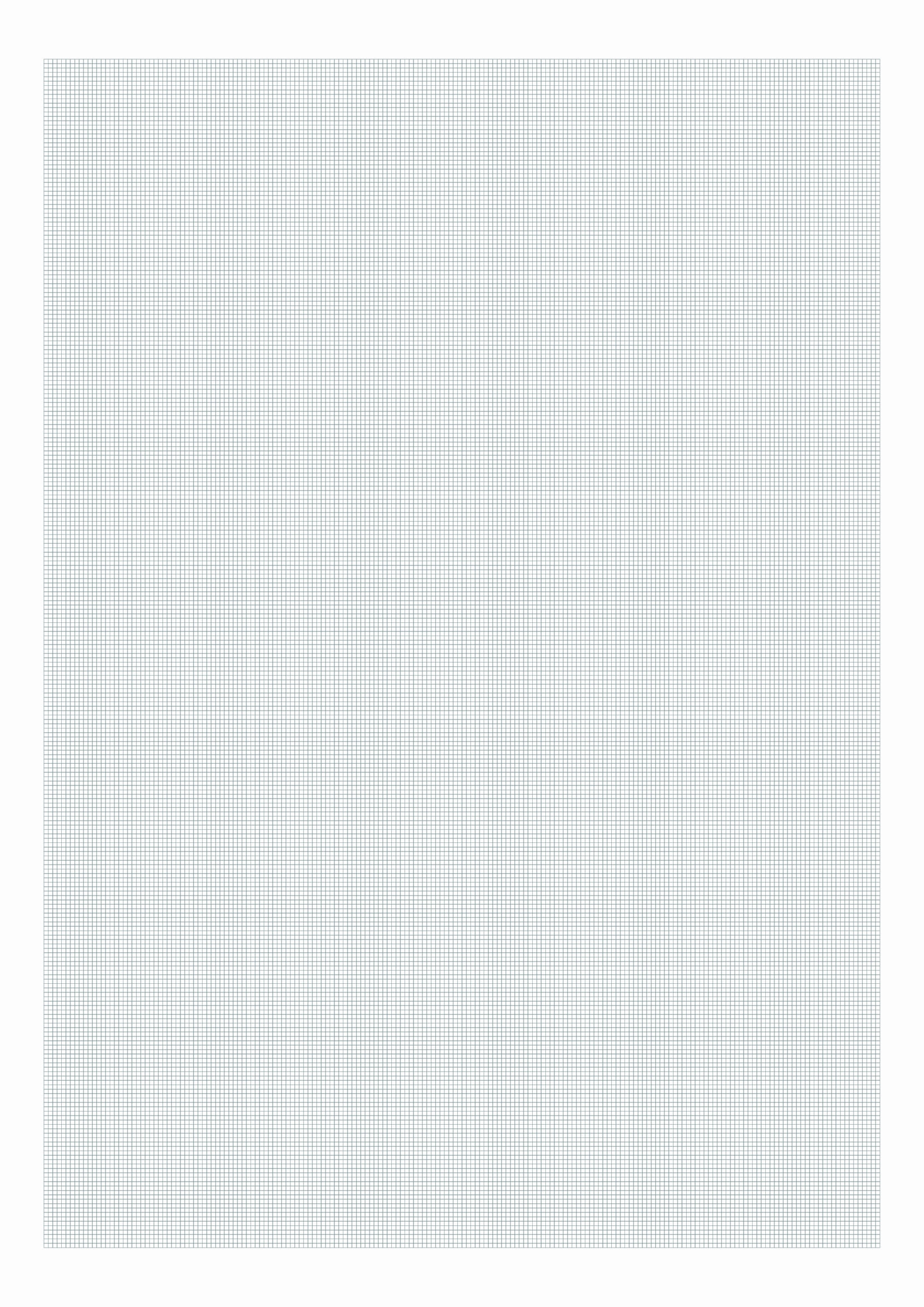 Printable Downloadable Graph Paper Template