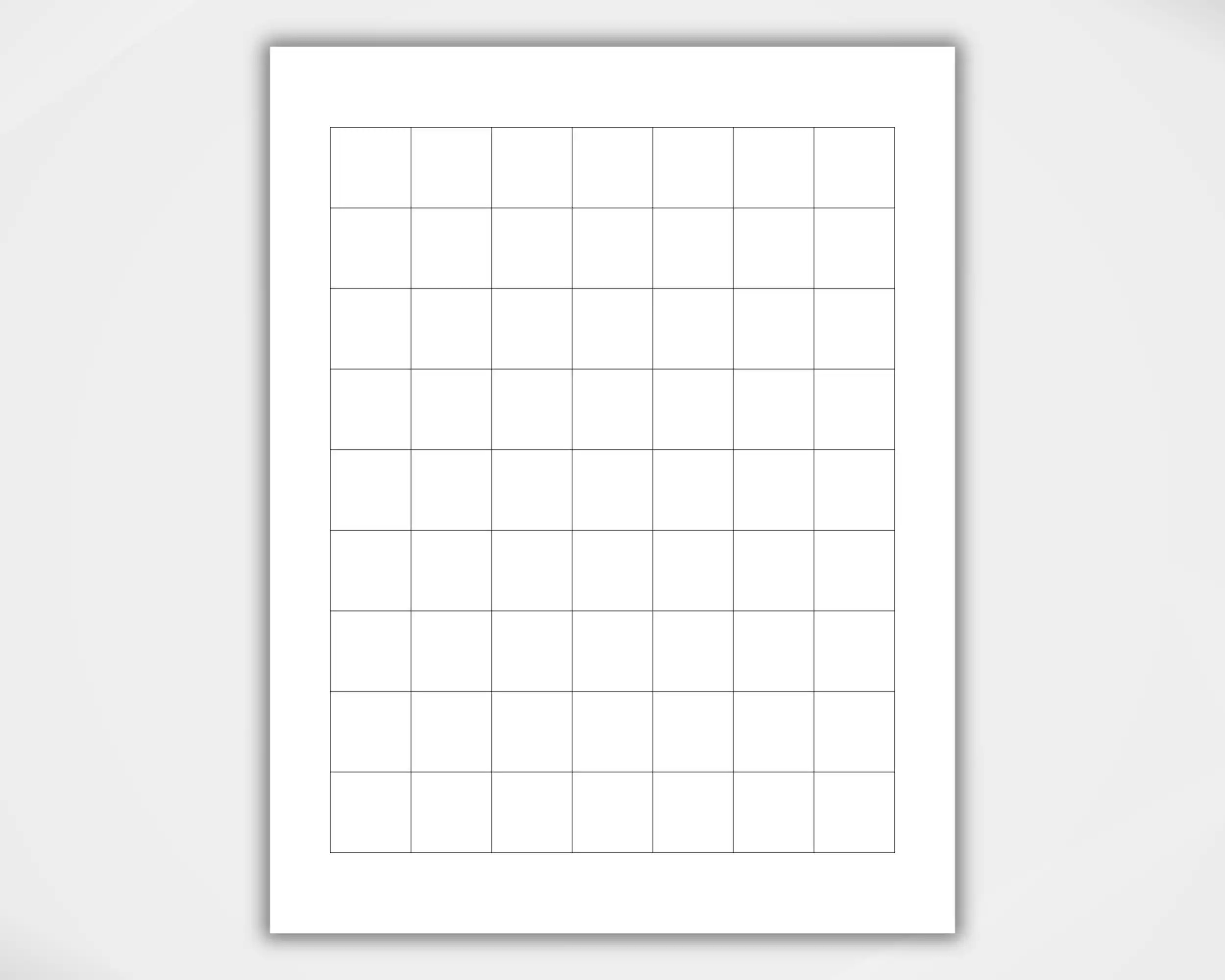Free Printable Blank Bar Graph Paper