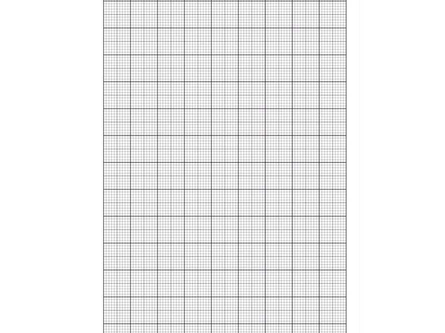 Graph Paper Large Squares Graph Refill Paper Quad Ruled 4 1 8 3 8 X 10 7 8 White 100 Sheets Graph Paper Printable Pdf