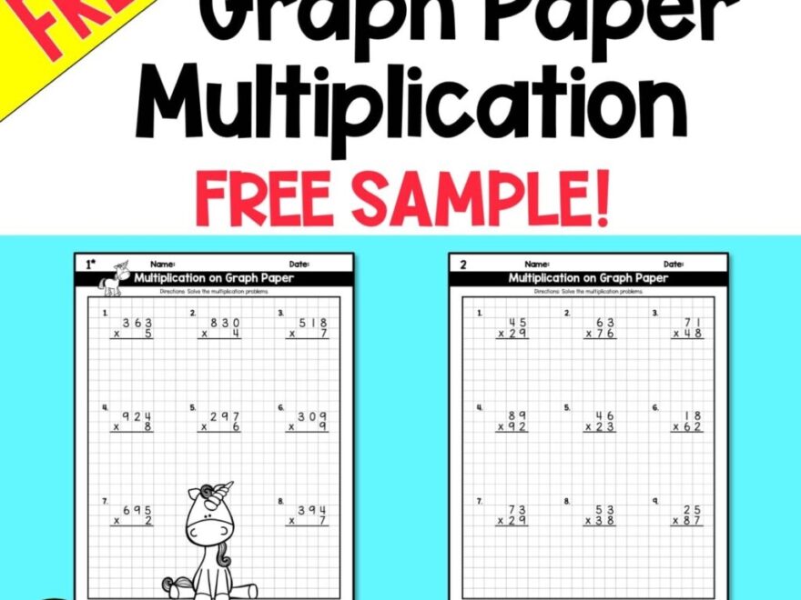 Graph Paper Math Intervention Caffeine Queen Teacher Worksheets Library