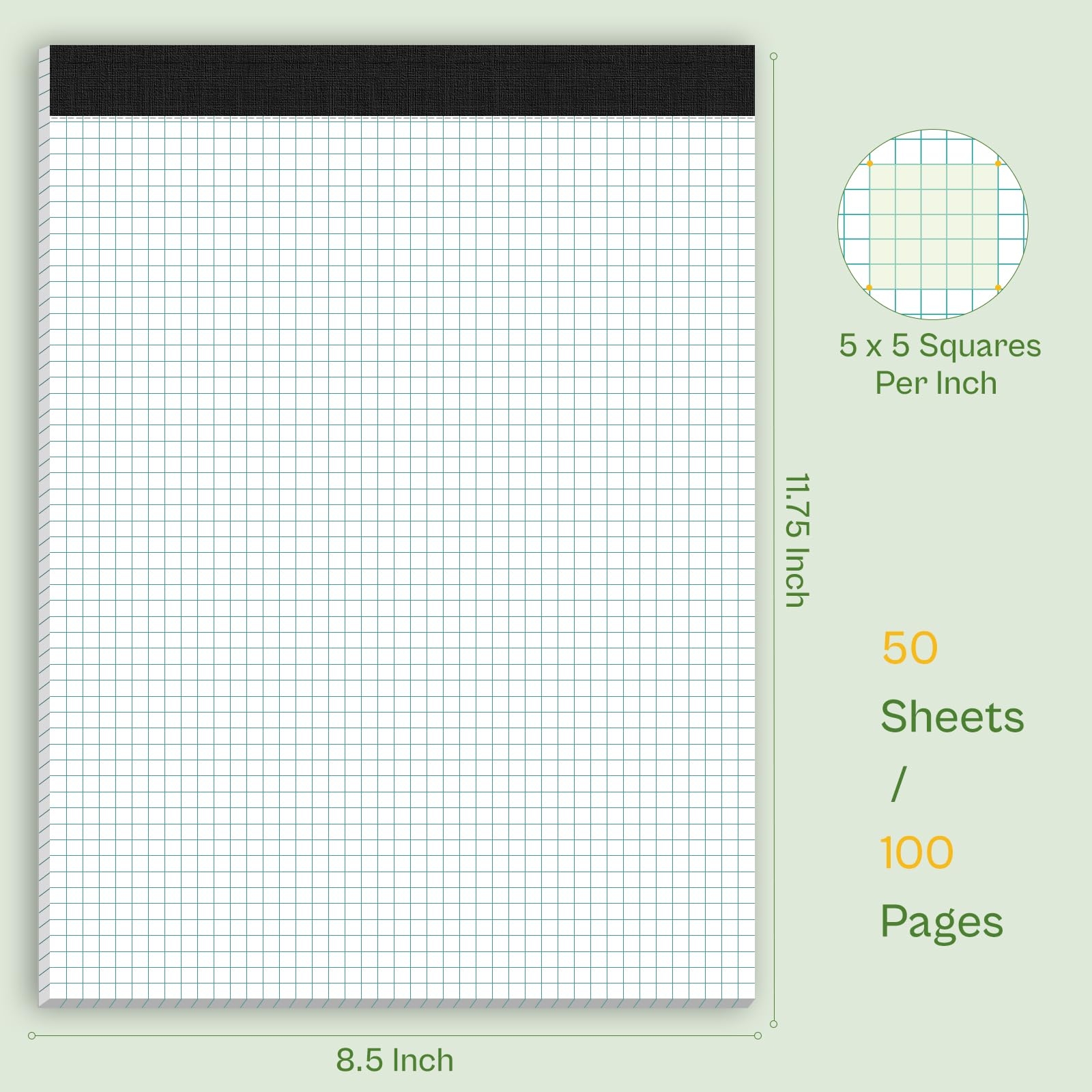 Graph Paper Notebook 2 Pack 8 5x11 Grid Paper Notebooks 5x5 Quad Ruled For Math Design Note Pads 8 5 X 11 Graph Paper Notebook 2 Pack 8 5x11 Grid Paper Notebooks 5x5 Quad Ruled For Math Design Note Pads 8 5 X 11