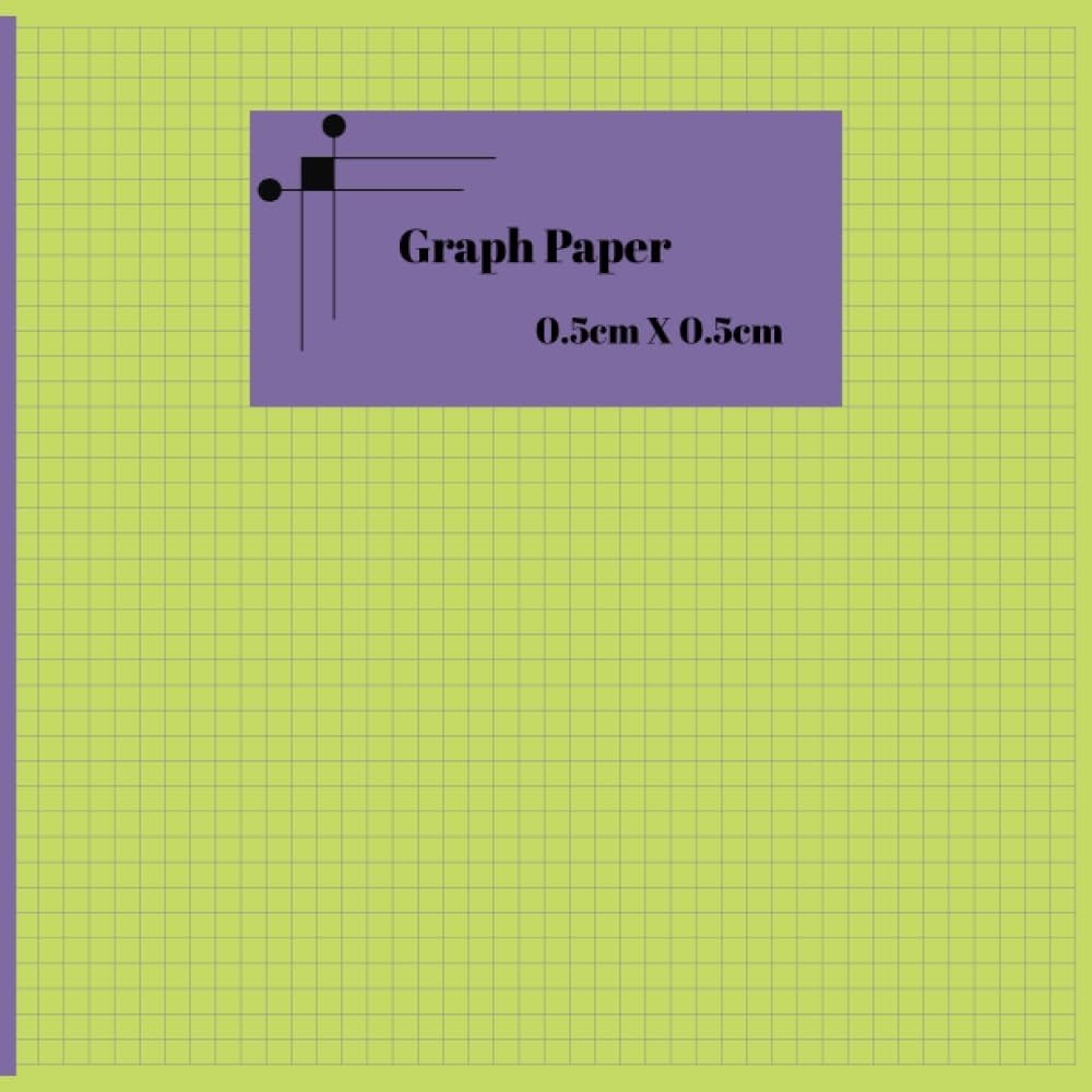 Graph Paper Notebook In 5cm X 5cm Grid 8 5 X 8 5 192 Pages Colour Pop Range blue And Pink Squared Paper Amazon Books