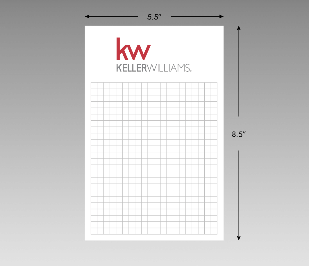 Graph Paper Pads 5 5 X 8 5 PrintPPS 