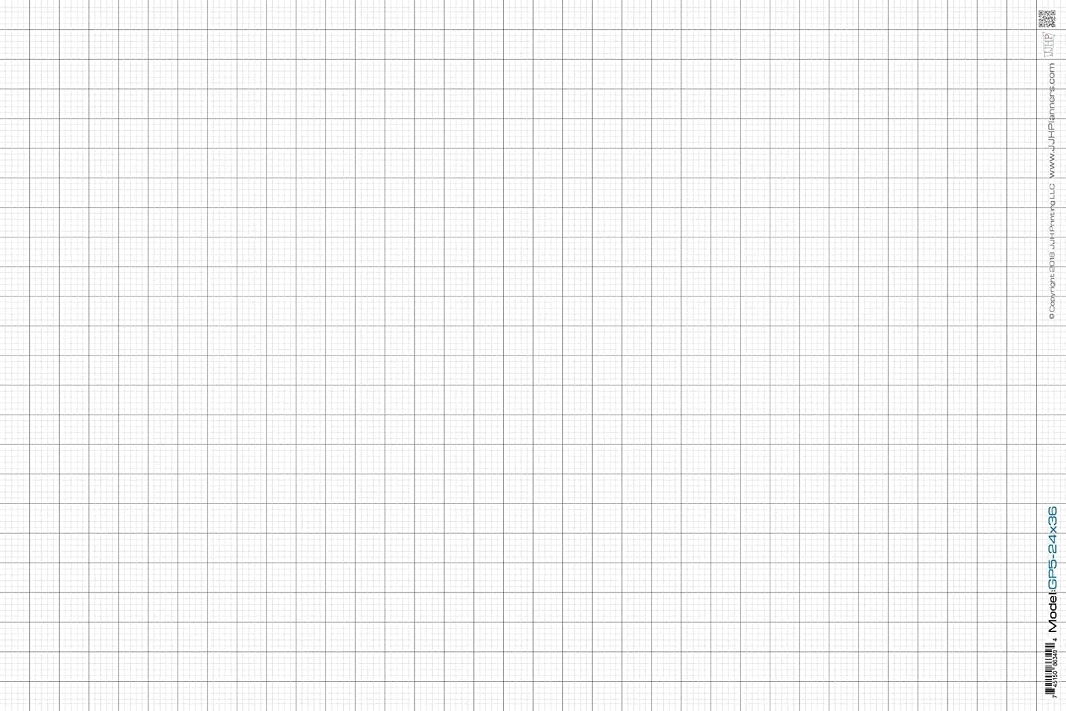 Graph Paper Planner Laminated 24 X Extra Large Graph Paper 1 And 1 4 Ruled GP4 24x48 Graph Paper Rolls