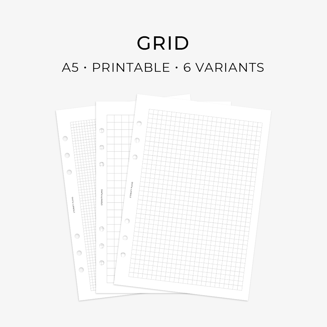 Graph Paper Printable A5 Size Inspire Uplift