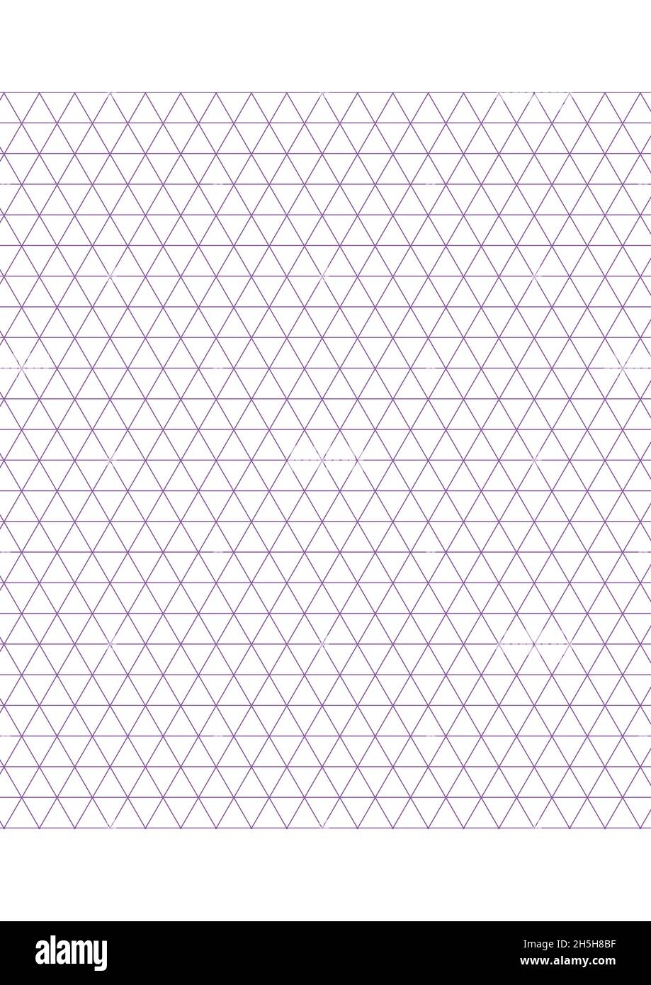 Equilateral Triangle Graph Paper Printable
