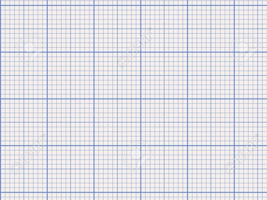 Graph Paper Printable Millimeter Grid Paper With Color Lines Geometric Pattern For School Technical Engineering Line Scale Measurement Realistic Lined Paper Blank Size A4 Royalty Free SVG Cliparts Vectors And Stock Illustration