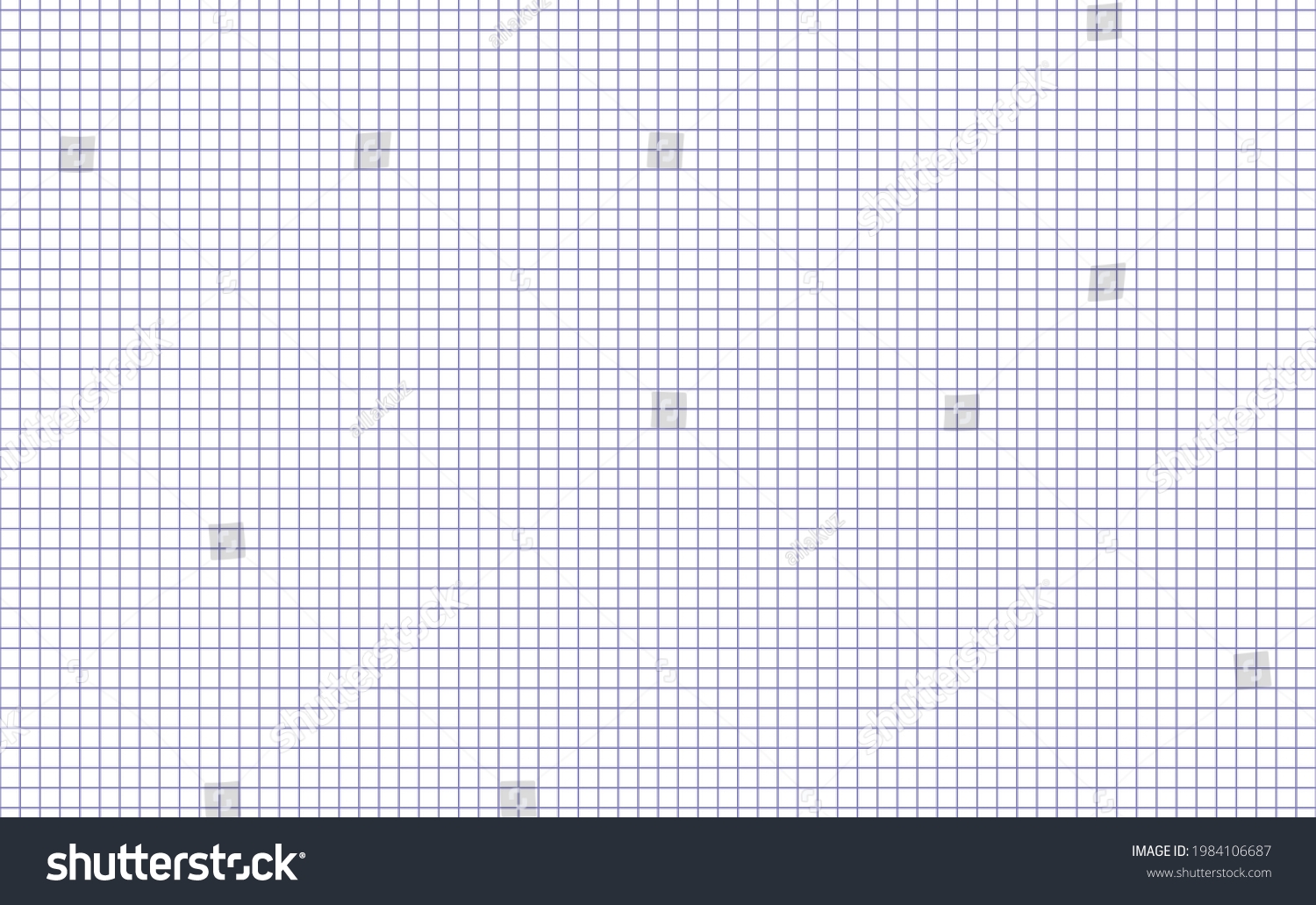 Graph Paper Printable Squared Grid Paper Stock Vector Royalty Free 1984106687 Shutterstock