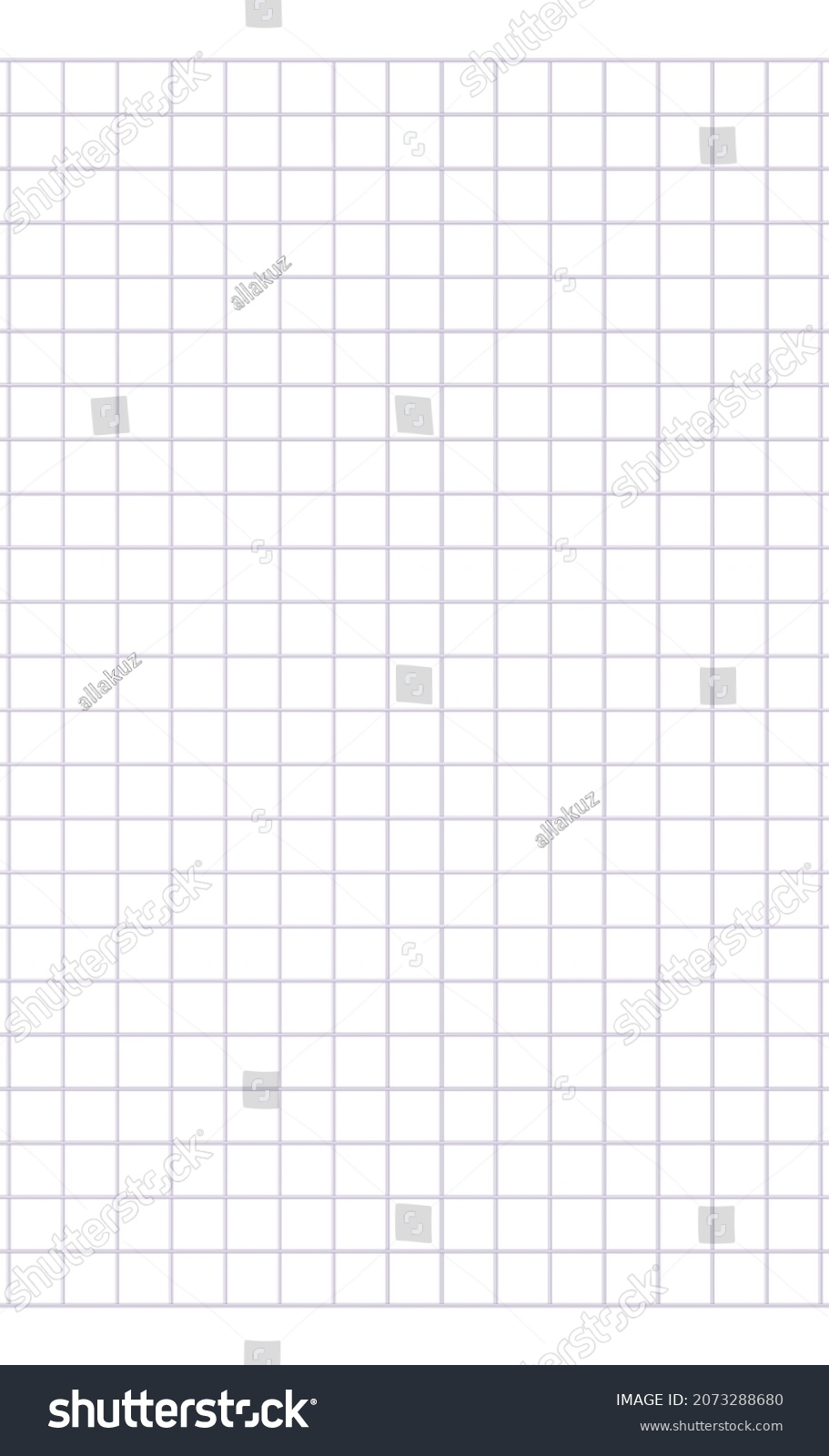 Graph Paper Printable Squared Grid Paper Stock Vector Royalty Free 2073288680 Shutterstock