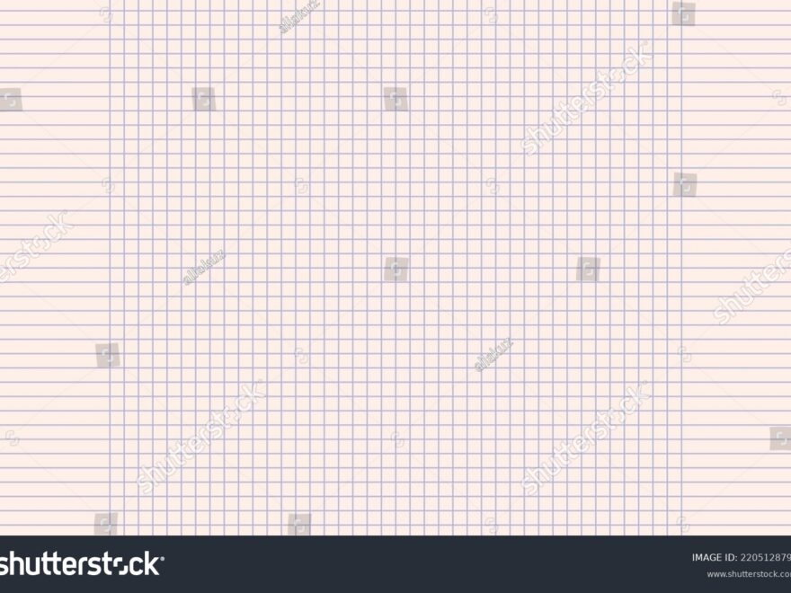Graph Paper Printable Squared Grid Paper Stock Vector Royalty Free 2205128791 Shutterstock