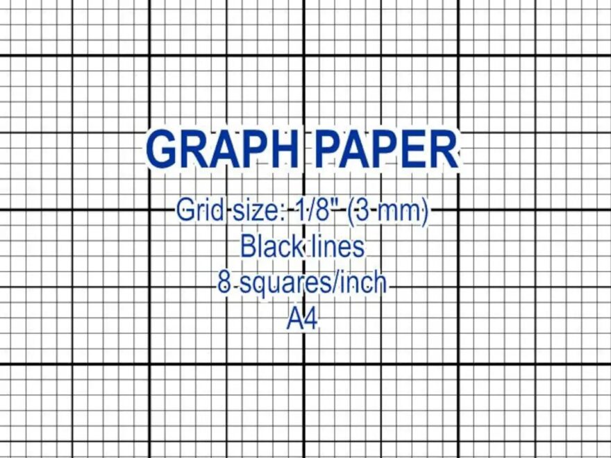 Graph Paper Sticky Notes Grid Paper Abstract Squared Background With Color Graph Stock Vector Big Graph Paper