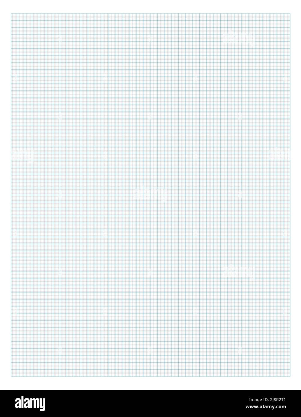 Standard Graph Paper Grid Size