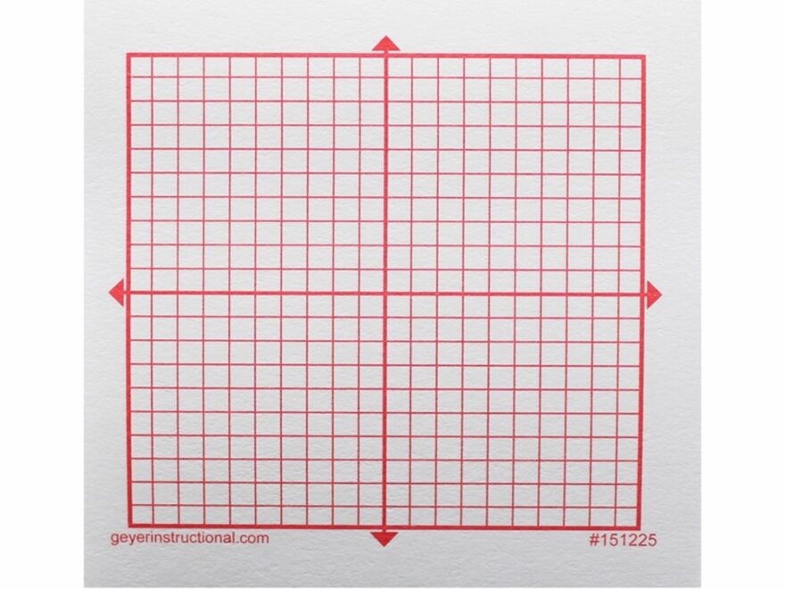 Graphing 3M Post it Notes XY Axis 20 X 20 Square Grid 4 Pads GYR151225 Geyer Instructional Products Post It Self Stick Notes