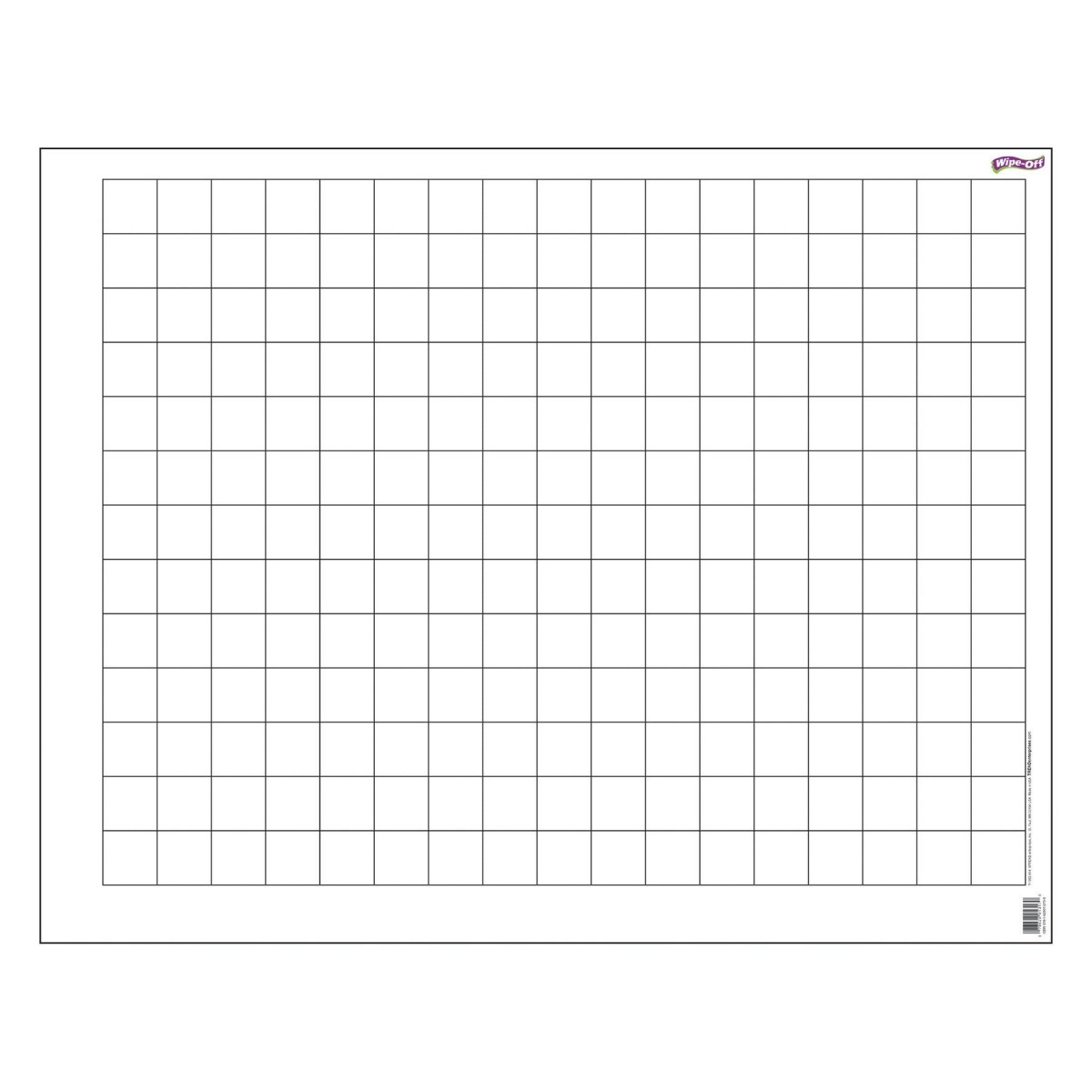 Graphing Grid 1 5 Inch Squares Wipe Off Chart T 1092