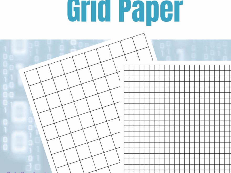 Grid Paper For Binary Code Experiment Only Passionate Curiosity