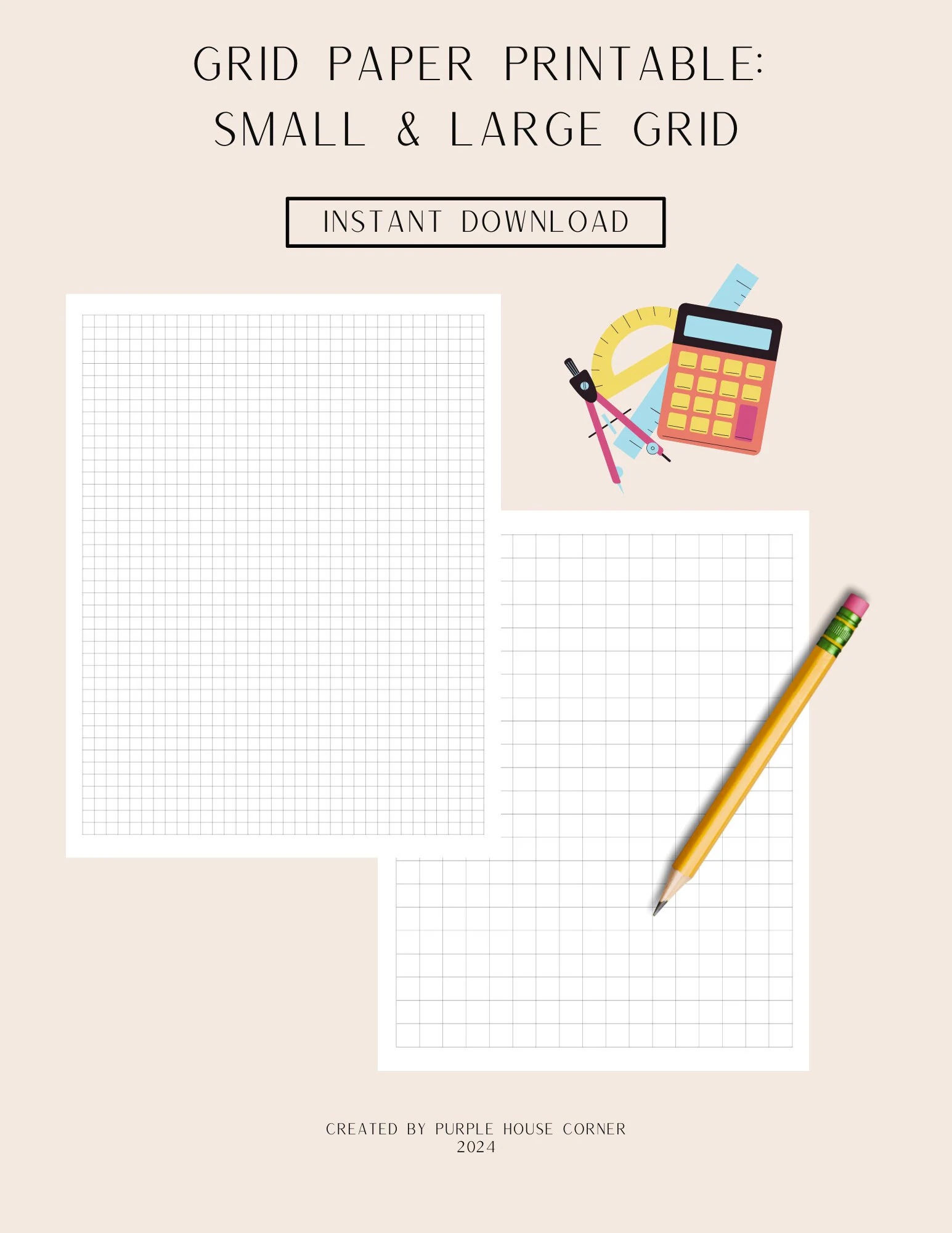 Grid Paper Printable Small Large Grid Paper Included Printable Grid For Notes Squared Paper Graph Paper Instant Download PDF Etsy Grid Paper Printable Small Large Grid Paper Included Printable Grid For Notes Squared Paper Graph Paper Instant Download PDF Etsy