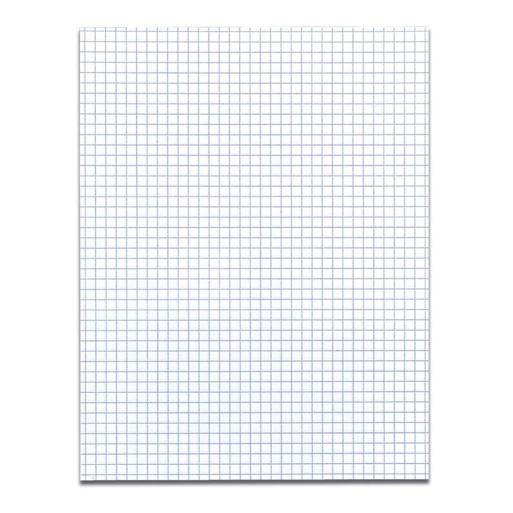 GUM PAD 8 5 x11 WHITE 4x4 Legal Pads Roaring Spring Paper Products