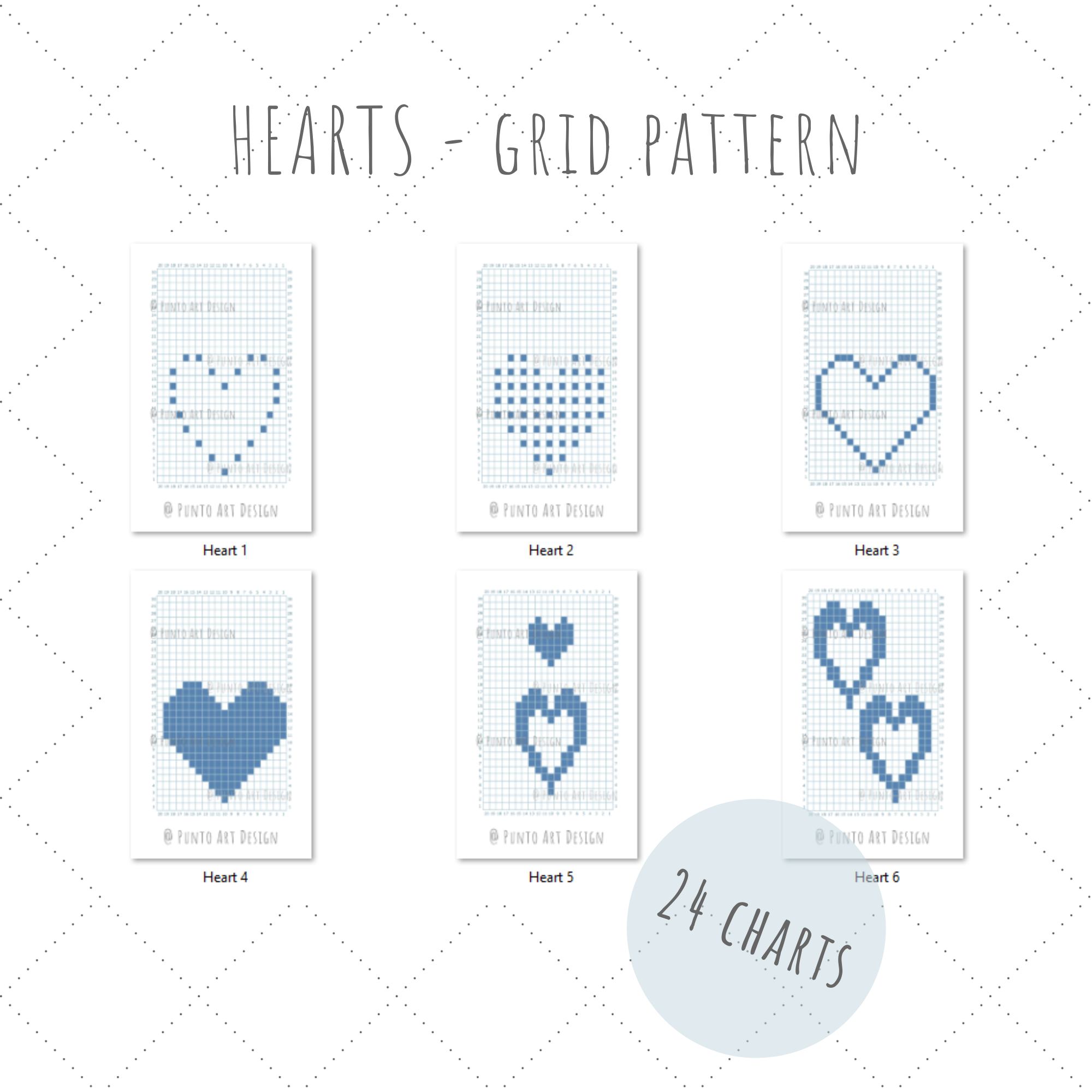 Printable Crochet Graph Paper